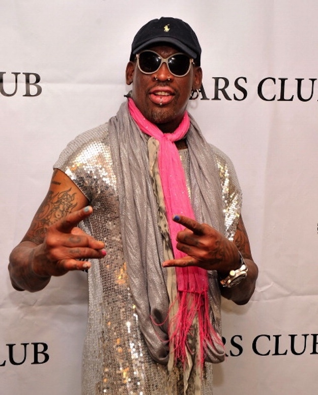 Dennis Rodman and Kim Jong Un. Just two bros hanging out. Read whole story here.