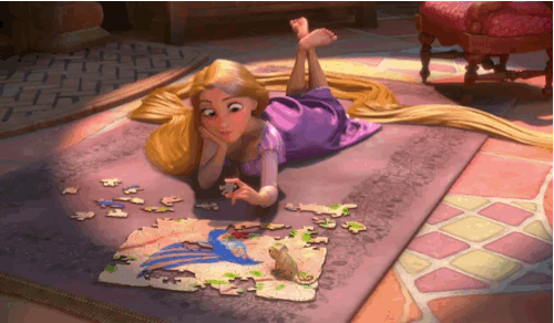 Hours, if not days, of distraction depending on your level of commitment. Splurge on some puzzle glue and hang your finished work of art on the wall.