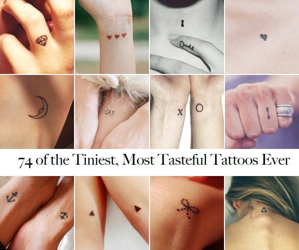 74 Of The Tiniest, Most Tasteful Tattoos Ever 74 Of The Tiniest, Most Tasteful Tattoos Ever