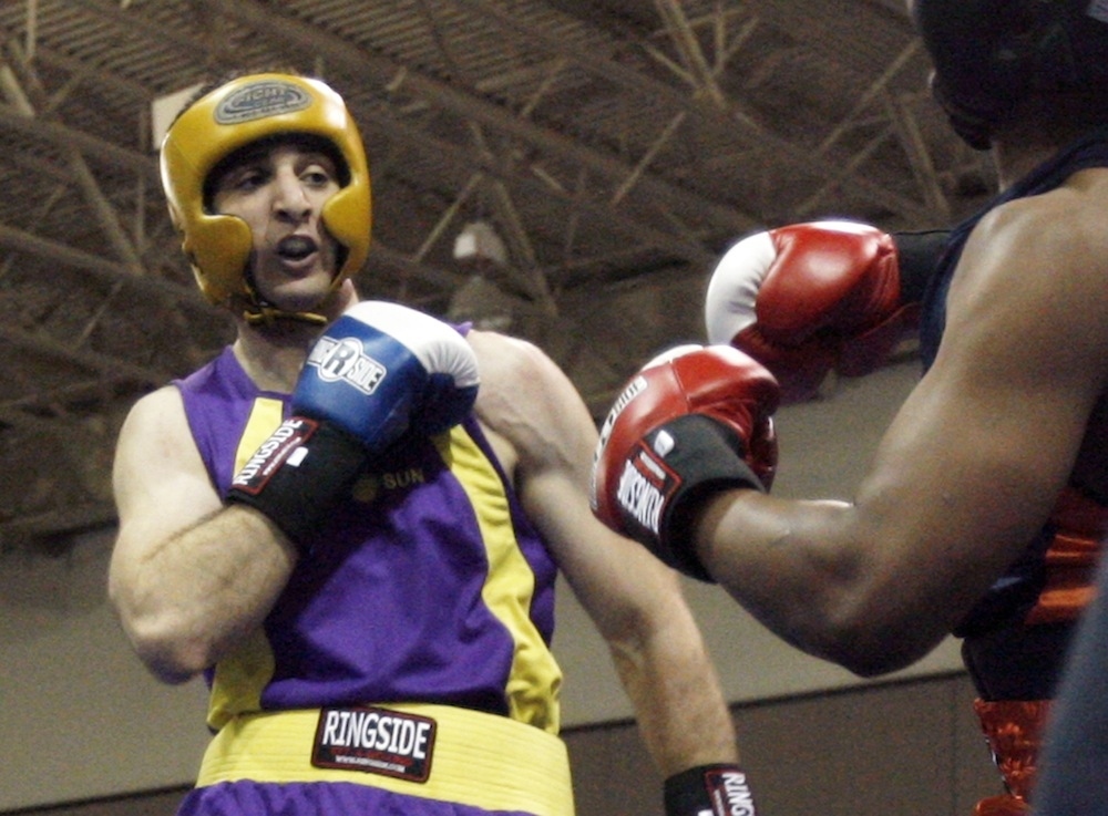 Tamerlan Tsarnaev during the Golden Gloves National Boxing Tournament at the Salt Palace, Monday, May 4, 2009.