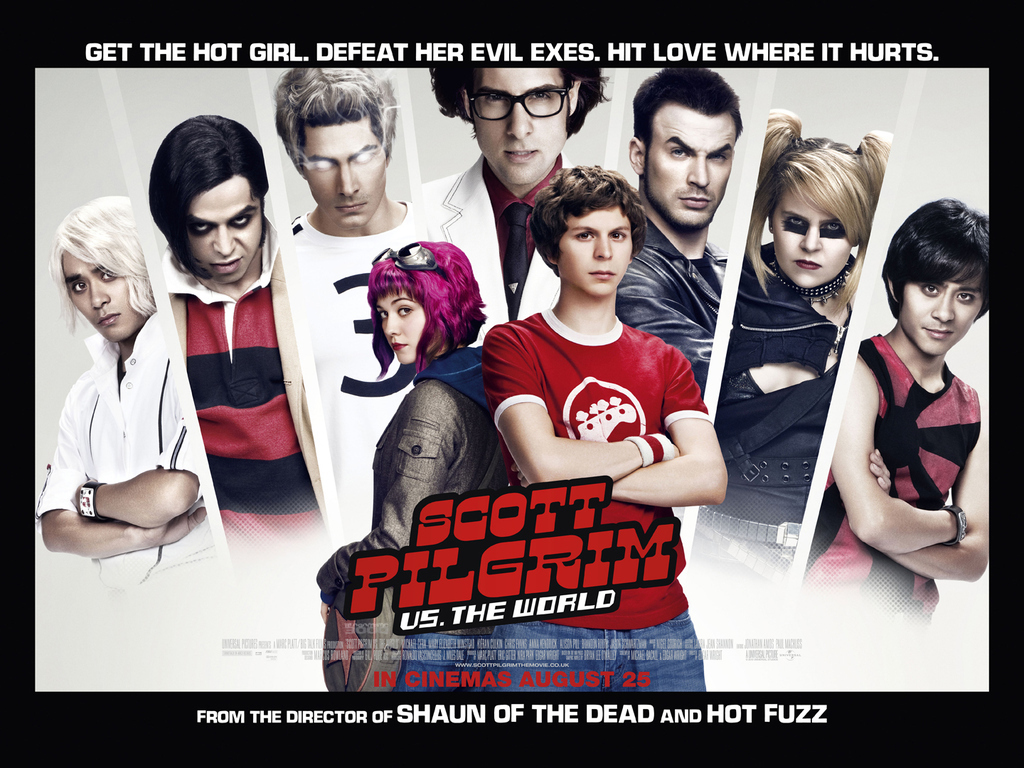 Michael Cera as Scott Pilgrim in Scott Pilgrim vs. the World