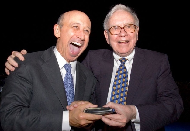 *The guy happens to be Lloyd Blankfein, CEO and Chairman at Goldman Sachs, who can probably afford a nice wallet himself.