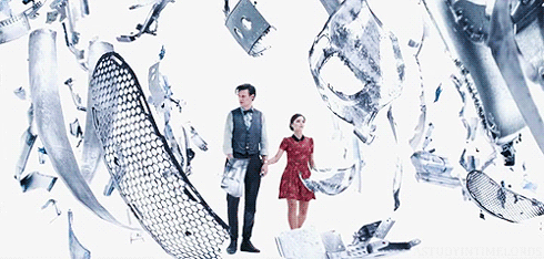 Though difficult to imagine what it looked like prior to exploding, it was nonetheless featured in "Journey to the Center of the TARDIS."
