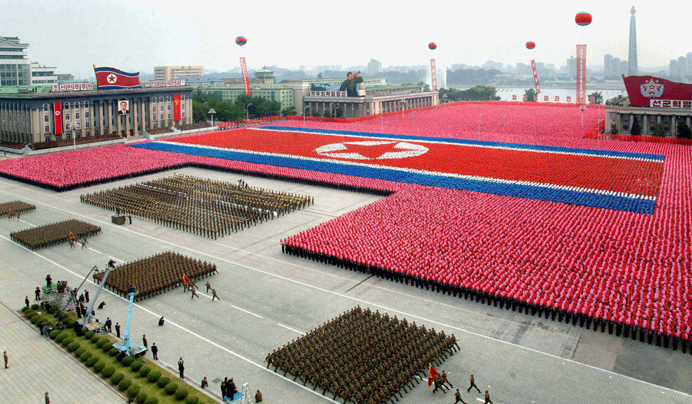 No country on Earth is as thoroughly militarized as North Korea. Out of a population of 24 million -- slightly fewer than the state of Texas -- North Korea fields over 1.1 million active-duty personnel and 4.5 million in reserve. Roughly 387 out of every 1000 citizens serves in the Korean People's Army or one of its paramilitary branches, compared to only 5 out of every 1000 Americans serving in the United States armed forces. Per capita, North Korean militarization would be equivalent to the United States fielding an inconceivable 112 million personnel in its armed forces.