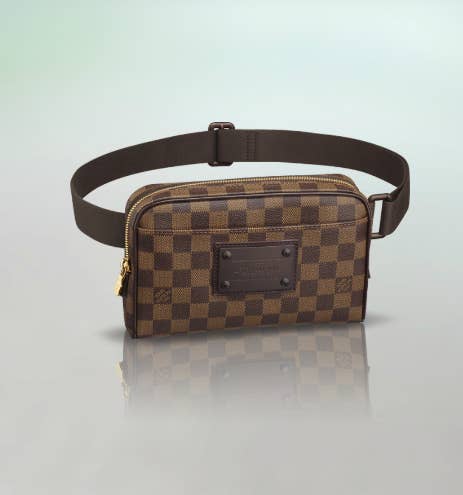 LOUIS VUITTON/Fanny Pack/OS/Monogram/Leather/BLK/Discovery Bumbag