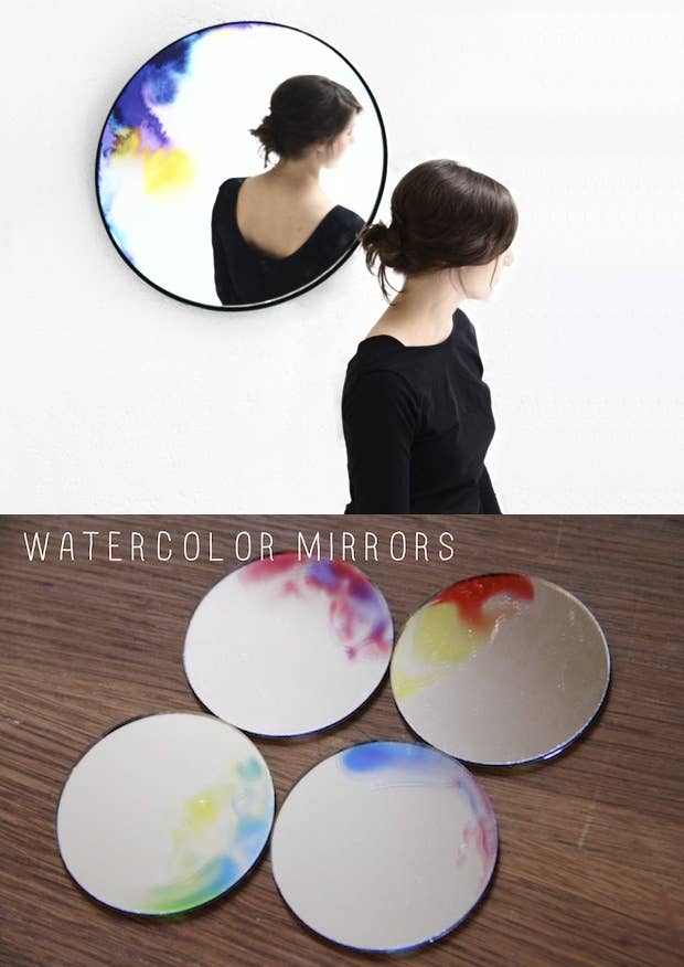 The original was made by a French artist named Constance Guisset. Make your own with liquid glass stain.