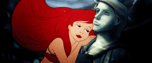 ariel and flounder gif