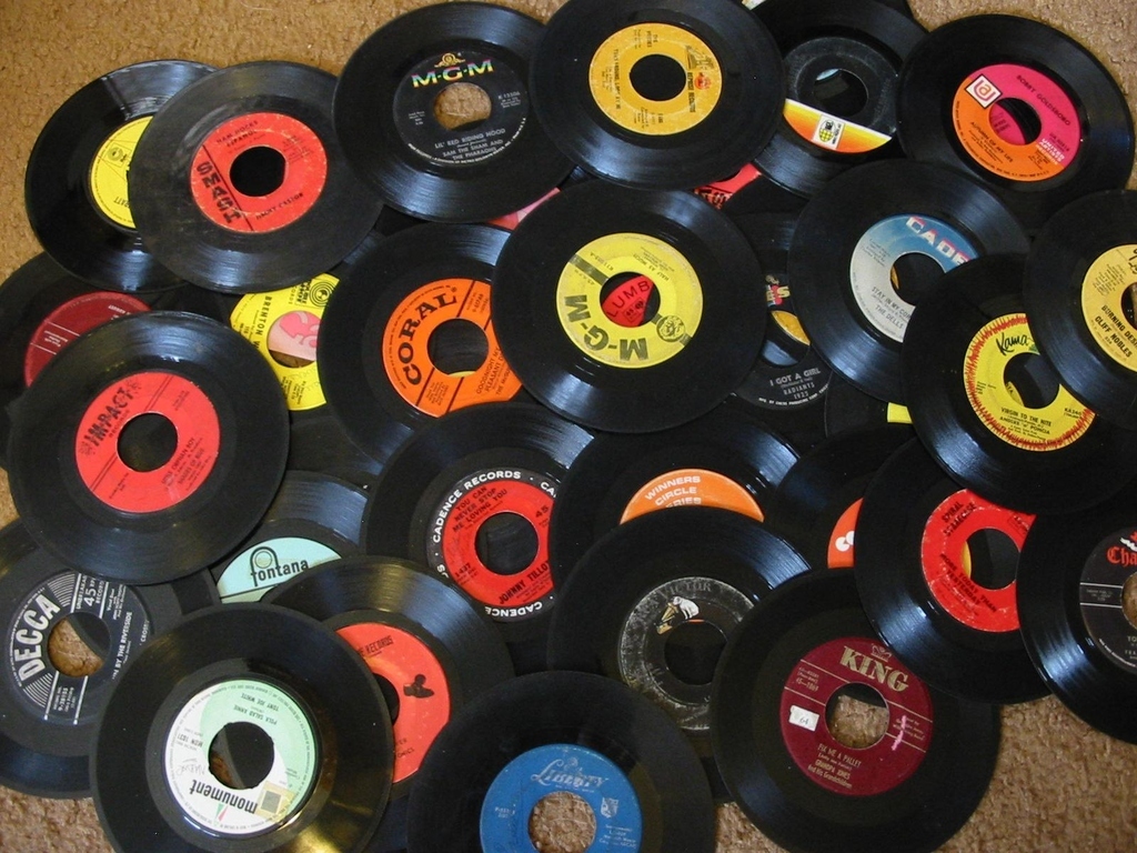 Vinyl. Nothing sounds as good as a vinyl record. Eat your heart out MP3 player.
