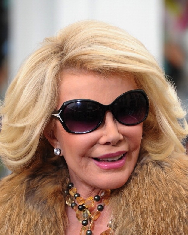 Joan Rivers is the world's most notorious fashion critic. Before she was handed citations as the host of E! Network's Fashion Police she got her big break in late night TV. She first started making appearances on The Tonight Show back in 1965 and then in 1983 she became Johnny Carson's regular guest host.