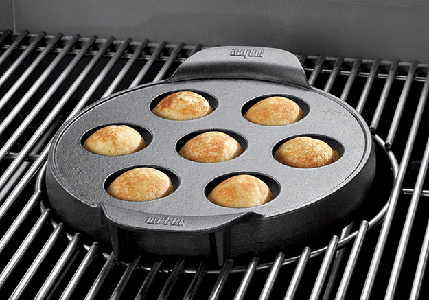 What You Already Have That Makes This Unnecessary: an oven.I think the real question here is who wouldn't want to bake their tiny spherical Danish pancakes on the grill?