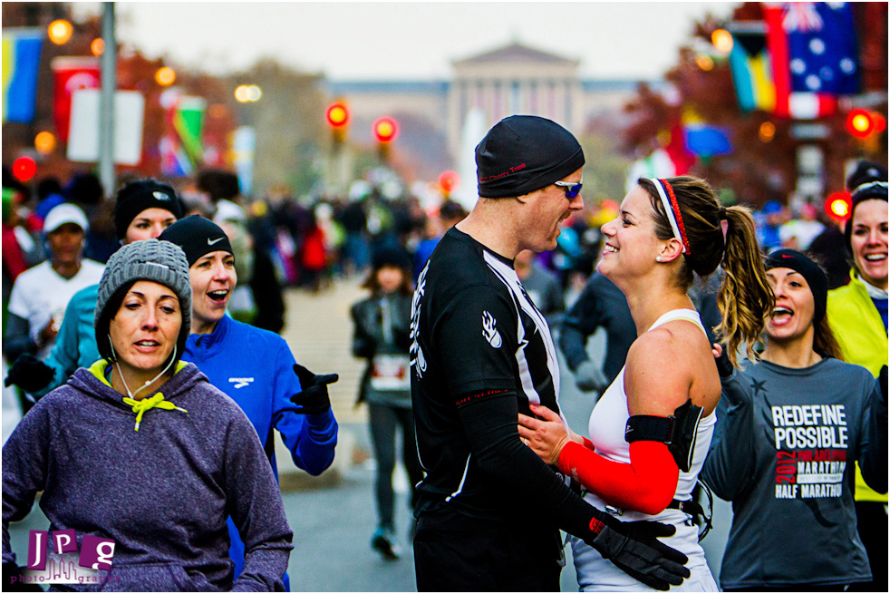 A couple that runs together, stays together!