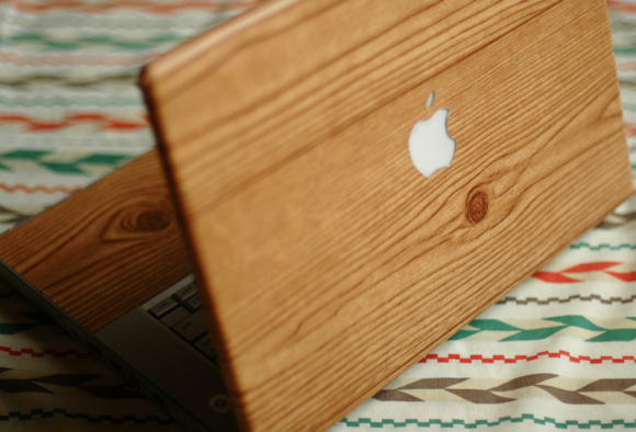 Okay, as far as I know, you can't even buy a wooden Macbook, although wooden it be nice if you could? (bah-dum-dum!). For a dollar store roll of woodgrain contact paper, you can personalize your laptop and look all faux bois (that's "fake wood" in french). You can buy a wooden iPad case for $79, so let's make that our benchmark for savings:You save: $78