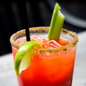 Yes, it has 'bloody' in the name. Yes, it's a summer cocktail. Yes, it's hot, & yes, invokes the legend of a ghoulish figure who taunts young girls with reminders of their mortality. For HBO-approved variations on the drink your mom makes for brunch with the ladies, try adding some Louisiana hot sauce--or, to ward off vamps less chiseled than Bill or Eric, some minced garlic. recipe at http://cocktails.about.com/od/cocktailrecipes/r/bldymry.htm.
