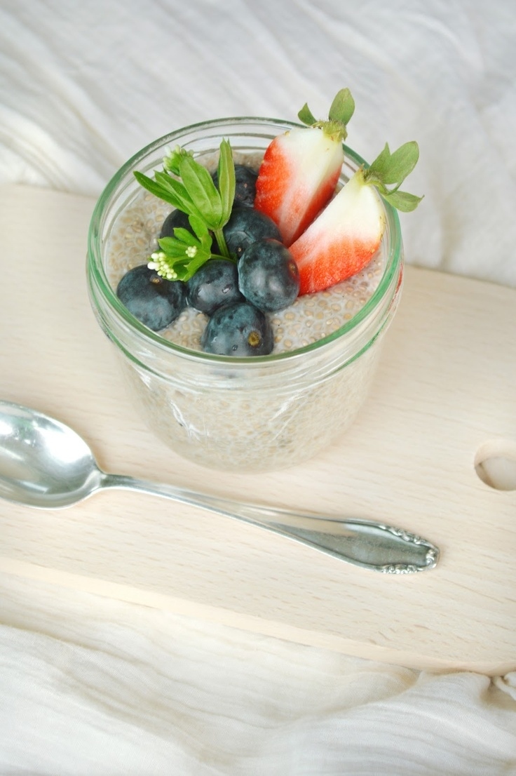 It's like tapioca pudding without the calories, and you can eat it for any meal of the day. You can even eat it for breakfast!