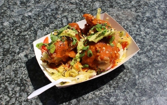 Nom nom. Guerrilla Street Food is St. Louis' go-to food truck, and the nation's 17th overall finalist. This is their Filipino fried chicken, by the way, which seriously sounds too-tasty to be true.