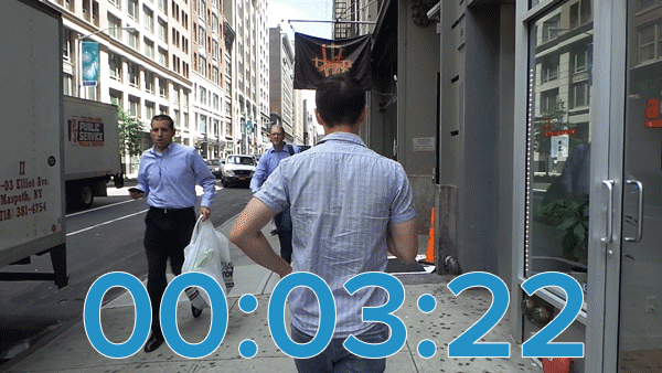 See that tree over there? The whole time you were walking, it produced .002 pounds of oxygen. Thanks, tree!