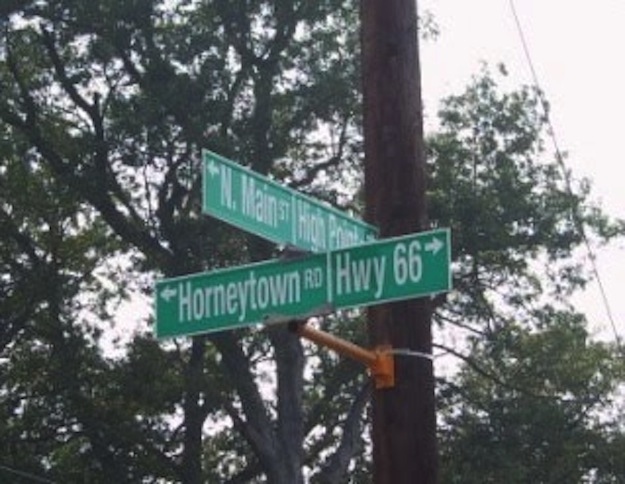 FUN FACT: Horneytown is 5 miles northwest of High Point.