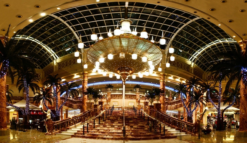 Kanye says he's the Steve Jobs of "Internet, downtown, fashion, culture. Period", so he should definitely visit the Apple Store in Manchester's Trafford Centre. For three years, the Trafford Centre was the largest shopping centre in the UK (until Bluewater in Kent came along), so even Kanye and Kim couldn't afford everything in there. Just the marble floors alone cost £5.8m to lay, while the gold leaf which records the columns ought to make the new parents feel right at home. When they're done shopping, Kanye, Kim and North can have fun in Laser Quest – or maybe watch a film in the Odeon cinema.