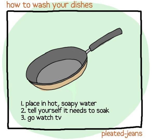 clean your dishes meme