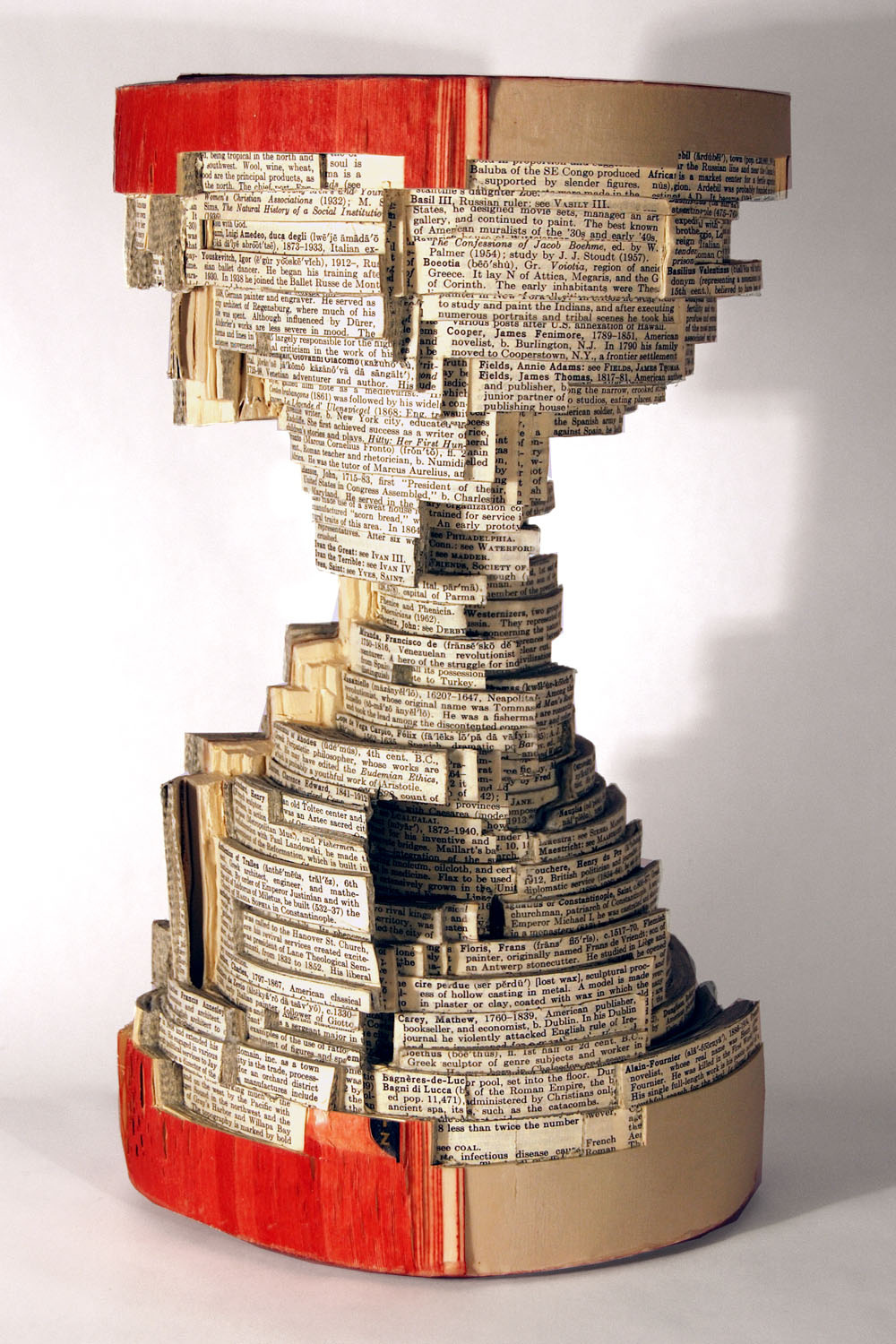 Complete Antique, 2009, Altered Book, 10" x 8-3/4" x 6".