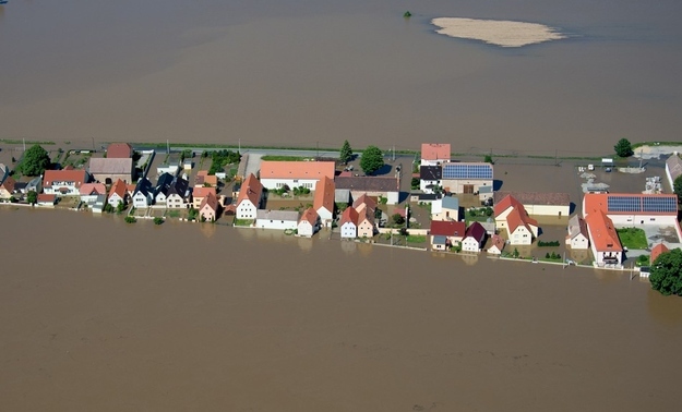 Flooded streets of Goehlis on June 5.