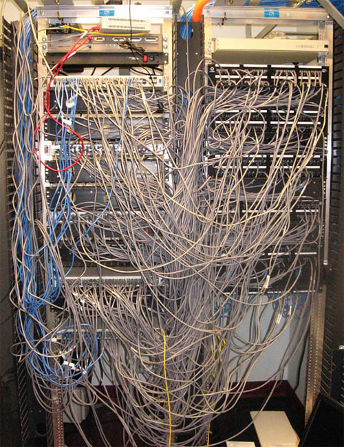 Server Room Cabling Hell 13 Of The Worst Server Wiring Jobs Ever!