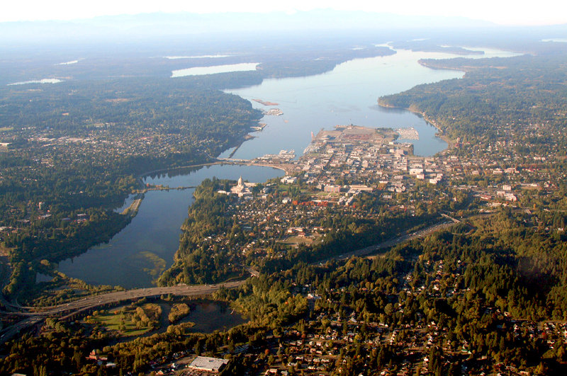 It's nestled between Capital Lake, the Puget Sound, and mountains. Our capital city is one of the most liberal places on earth, with Evergreen State College which doesn't give out grades. Maybe math will make you feel sunshine covered by clouds.