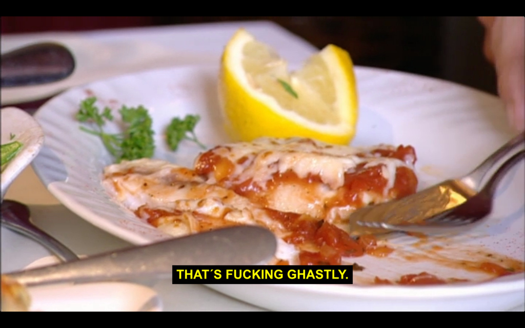 I've never had shark, but something tells me that it doesn't go well with cheese.