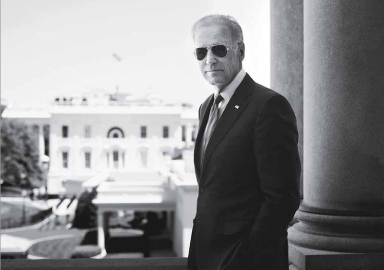 "Vice fucking president of the United States. You get the feeling Joe Biden would love to put it that way, to stand in a crowd of thousands in his aviators and say, "Yo, I'm the vice fucking president of the United States, y'all." Which he has never said. But you think he might. That's what's funny. It's a comfort level, and a mocking, and a kind of affection wrapped warmly into a knowing joke. Joe Biden. The tipsy uncle who actually doesn't drink."
