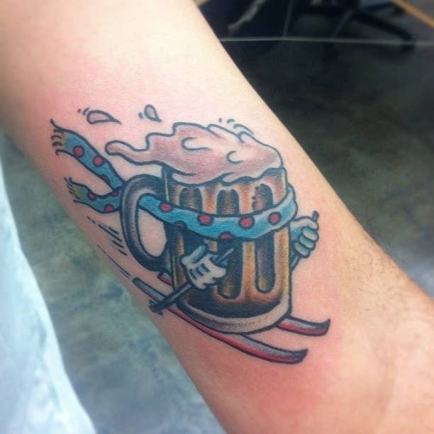 20 Booze Tattoos You Might Regret When You're Sober
