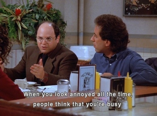 Why my eyebrows are constantly furrowed.