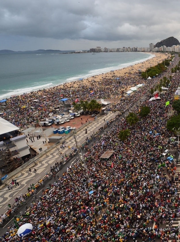 Pope Francis is on a week-long visit to the country for World Youth Day, a biannual gathering of young Catholics.