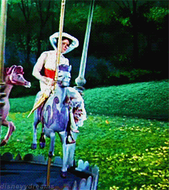 In the film, Mary Poppins has a magic that she sort of denies. She doesn't have an origin story. In the books, it's explained that Mary is the "Great Exception," meaning she is the only adult human who has retained the magic everyone has at infancy. That's why she can talk to animals and her umbrella.