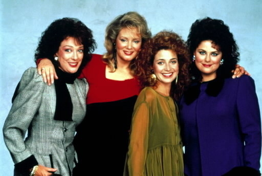 The women all went bowling to get in good with a prospective client. Trying to "fit in," Mary Jo acts like a foul mouthed and vulgar bowler and the potential client is revolted and winds up hiring a group of gay men who are good sportsmen. Note: It must have killed some of the gay men to go bowling since your shoe size is printed right on the back of the shoe.