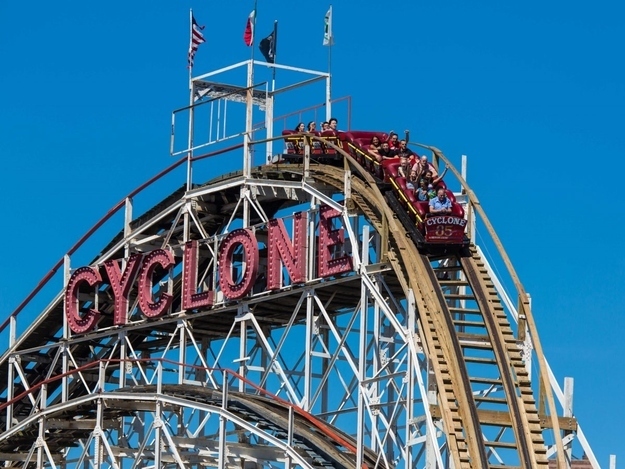 There may be faster or scarier roller coasters elsewhere, but none are as iconic as the Cyclone. And its rickety rattle does make it pretty terrifying. Wait till after you ride to chow down on a Nathan's hot dog while cruising the Boardwalk.