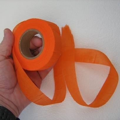 Use biodegradable trail marking tape.