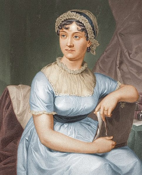 I'm getting LOSTen those big blue eyes. Imagine her taking off her bonnet, silverly dark hair cascading down her shoulders...She has "epic love story" written all over her. Go figure.