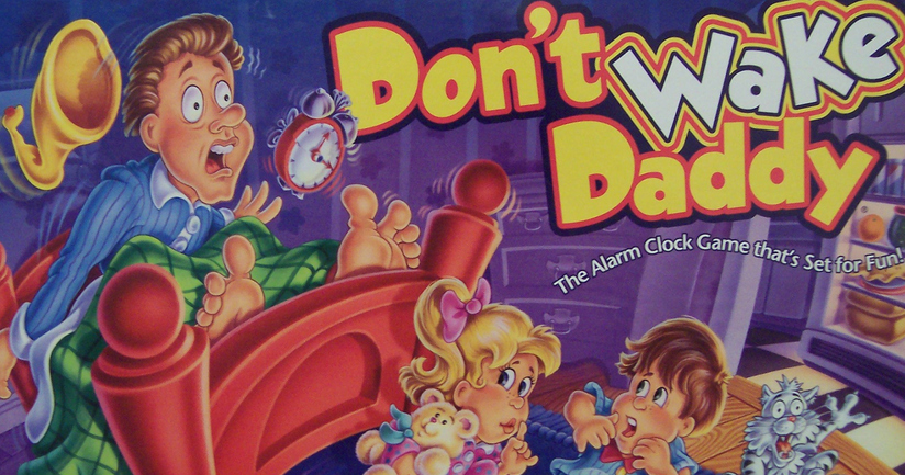 From the look of things, the game should be called "Don't Walk In On Daddy When He Has The Door Shut." Also, that cat looks scarred for life.