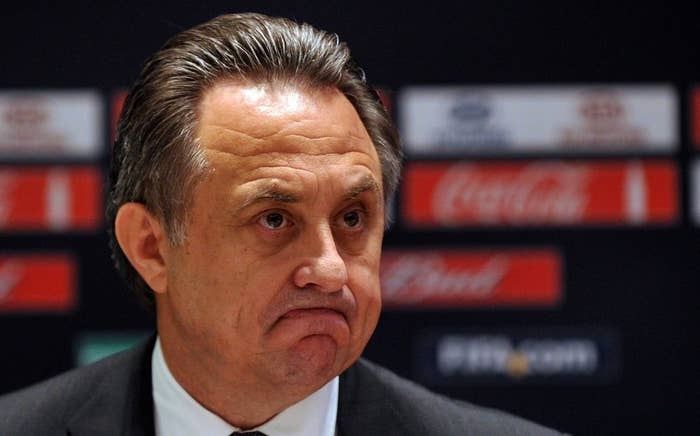 Russian Sports Minister Vitaly Mutko