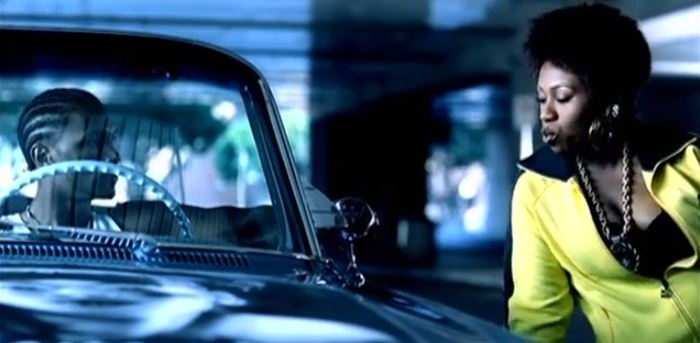 Which, let's face it, is definitely a role reversal. In the music video she also whines and dines a man.