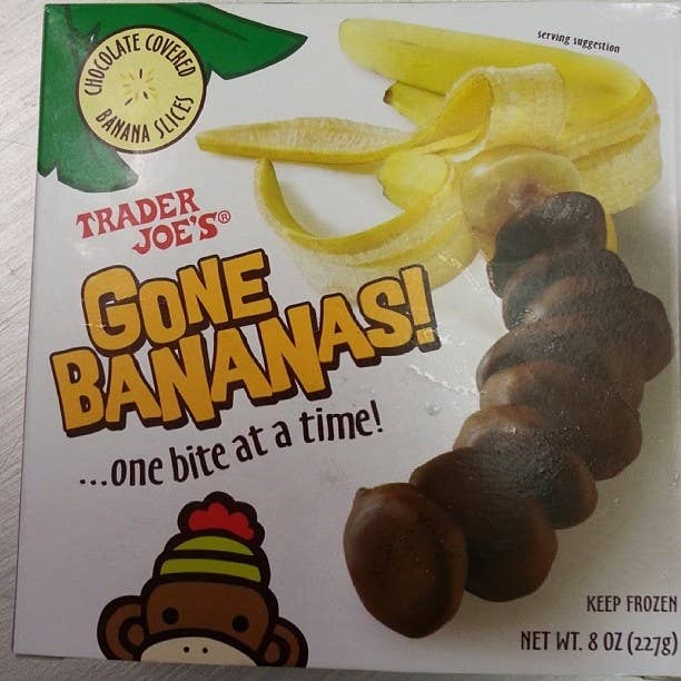 trader joe's banana chocolate