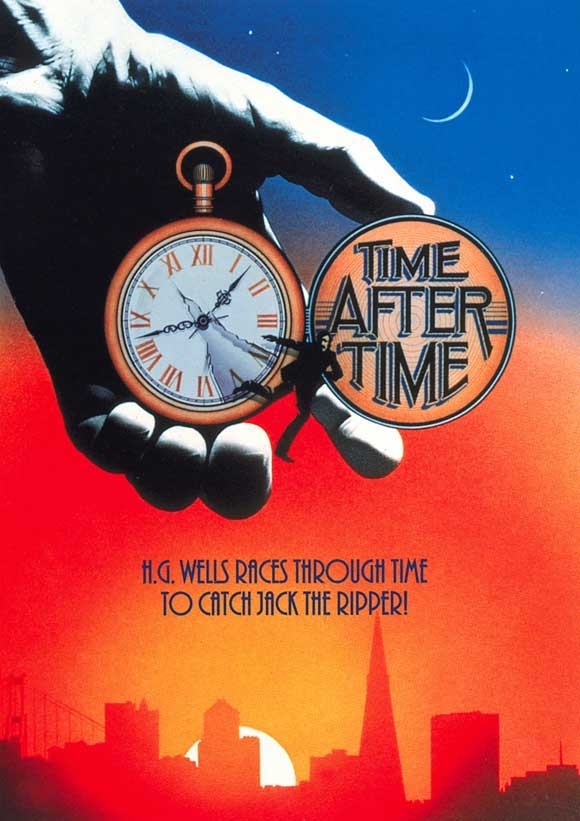 Time After Time (1979) puts 1890's-era author H.G. Wells and notorious serial killer Jack the Ripper in a time machine that brings them to modern day San Francisco. Surprisingly, McDowell doesn't play the Ripper, but rather the soft-spoken and heroic author. Besides being the film that best shows the softer side of McDowell, Time After Time was a significant project for him personally, as he fell in love with (and later married) co-star Mary Steenburgen.