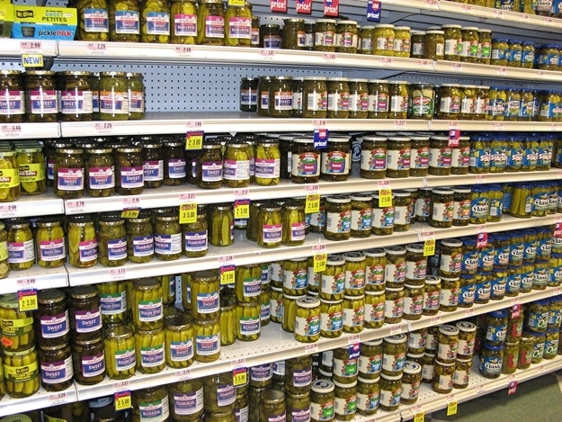 I know there is an abundance of choices, but does it really take 20 minutes to pick a jar of pickles?
