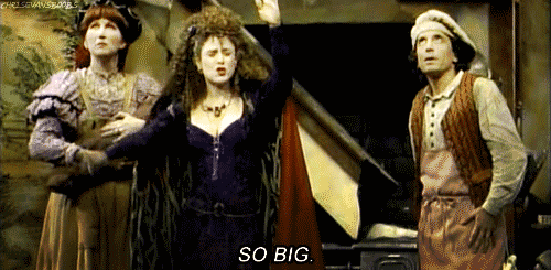 Probably one of the BIGGEST (not in stature!) Broadway performers of all time! Bernadette Peters has been in too many shows to count because she's a freak of nature who delivers powerhouse performances in any role that she takes on.