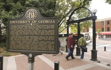 In addition to the University of Georgia filming also took place at Tennessee, UT Austin, and USC