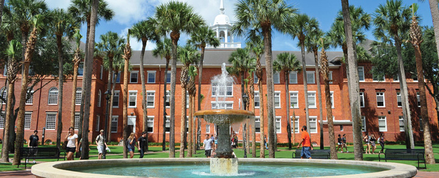 Bobby Boucher flexed his medulla oblongata at Stetson University in Florida.