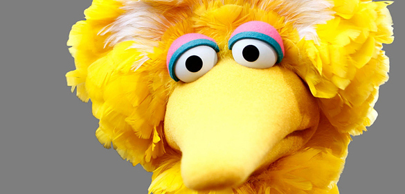 Big Bird from Sesame Street