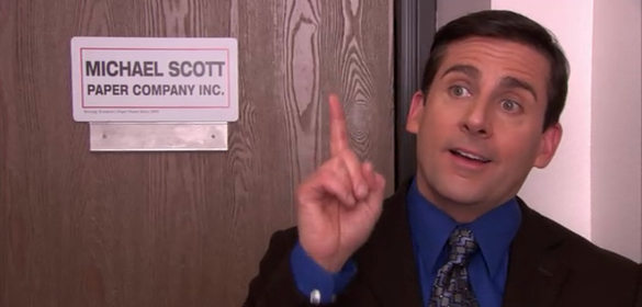 Michael Scott from The Office