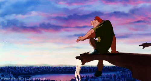 Sometimes this song can get confused with "Go the Distance" from Hercules, but this is the lesser known song. Quasimodo is such a hopeful young man despite his awful life, and it is truly inspirational. Quasi is a very likeable character, and he doesn't even get EVERYTHING he wants in the end, but he is still the happiest man on earth when people accept him.