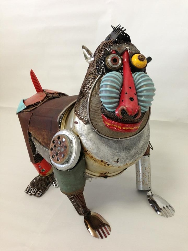 plastic animal sculptures